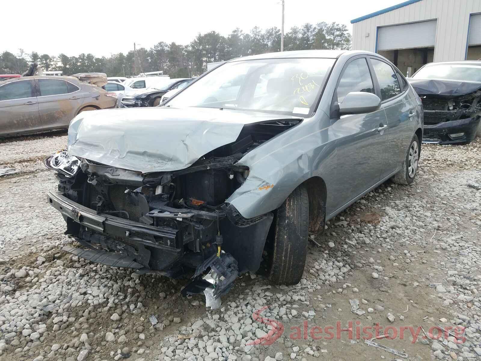 KMHD84LFXHU224555 2010 HYUNDAI ELANTRA