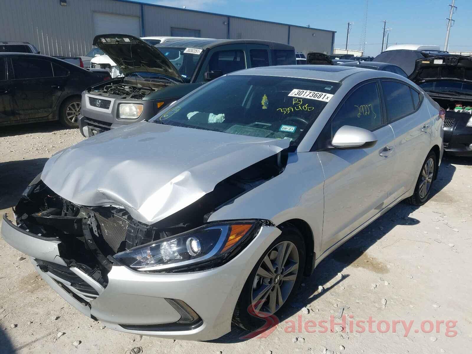 5NPD84LF7JH339408 2018 HYUNDAI ELANTRA