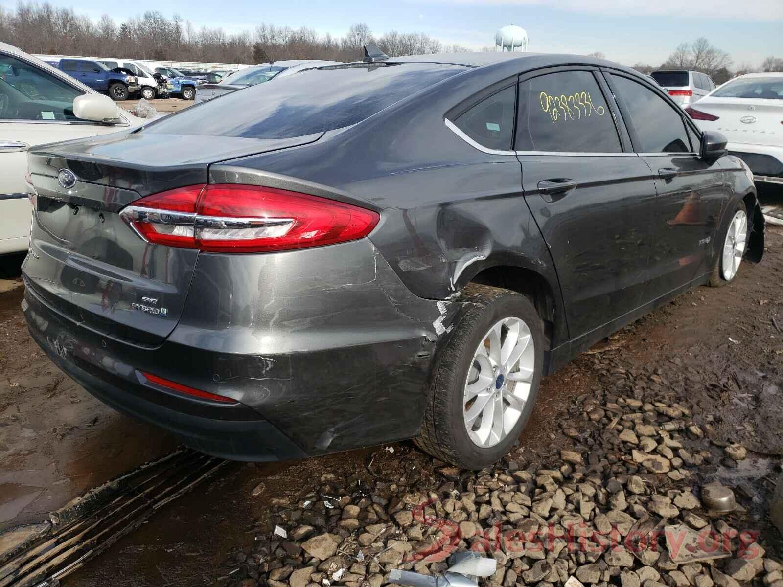 3FA6P0LU9KR273516 2019 FORD FUSION