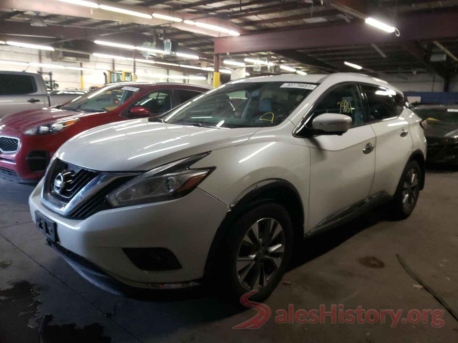 3VWDB7AJ4JM245018 2015 NISSAN MURANO