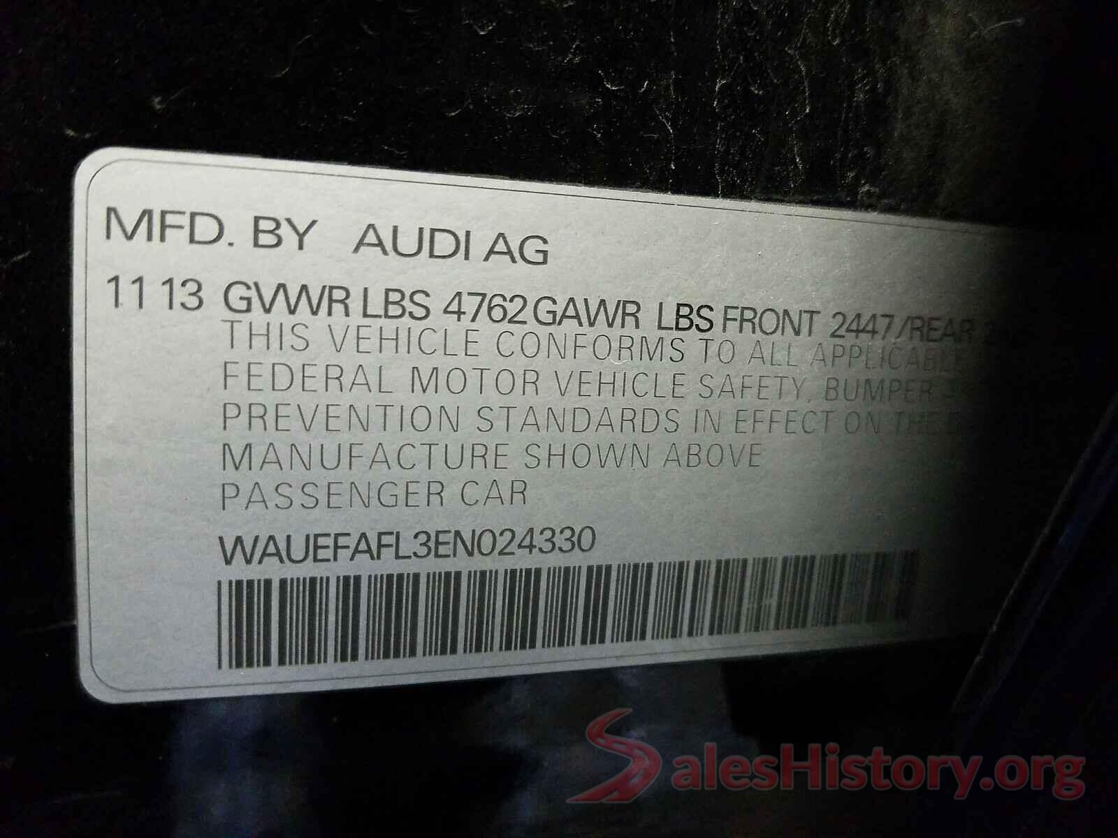 1C4RJFBG6GC367477 2014 AUDI A4