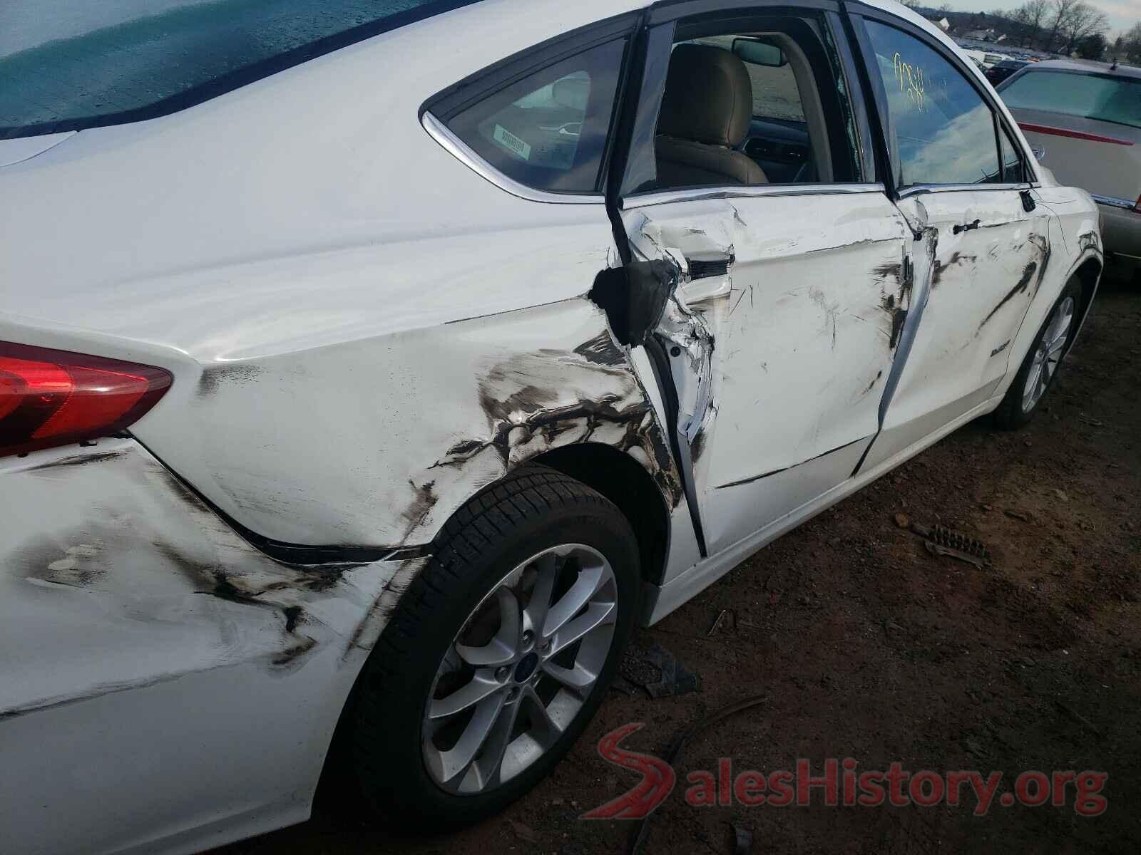 3FA6P0LU5KR257104 2019 FORD FUSION