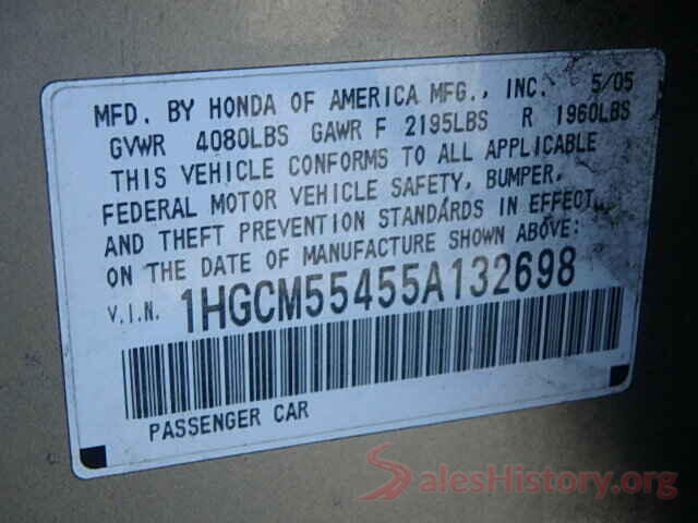 1C4HJWDG0GL153741 2005 HONDA ACCORD