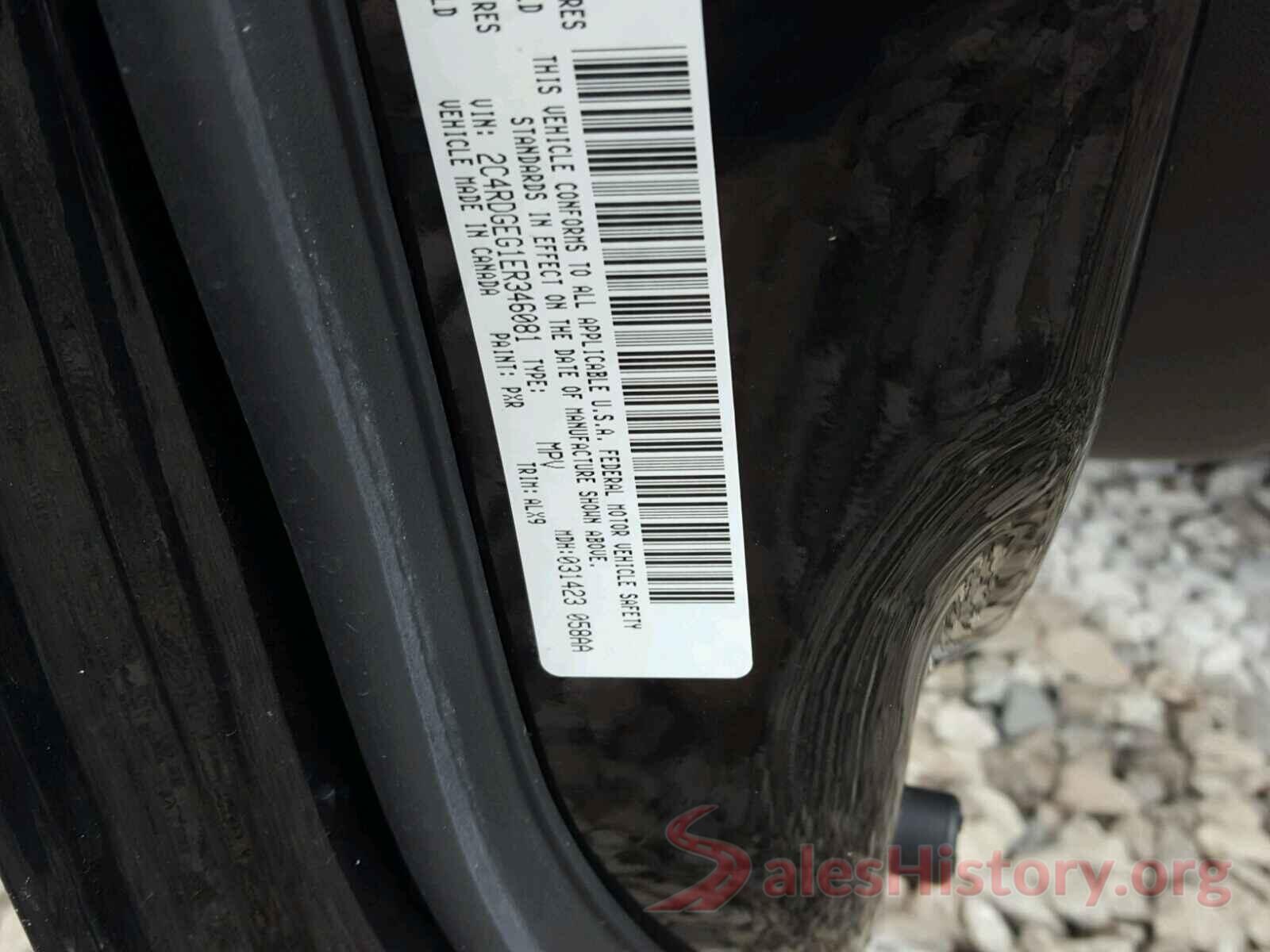 JM3TCABY4G0110838 2014 DODGE CARAVAN