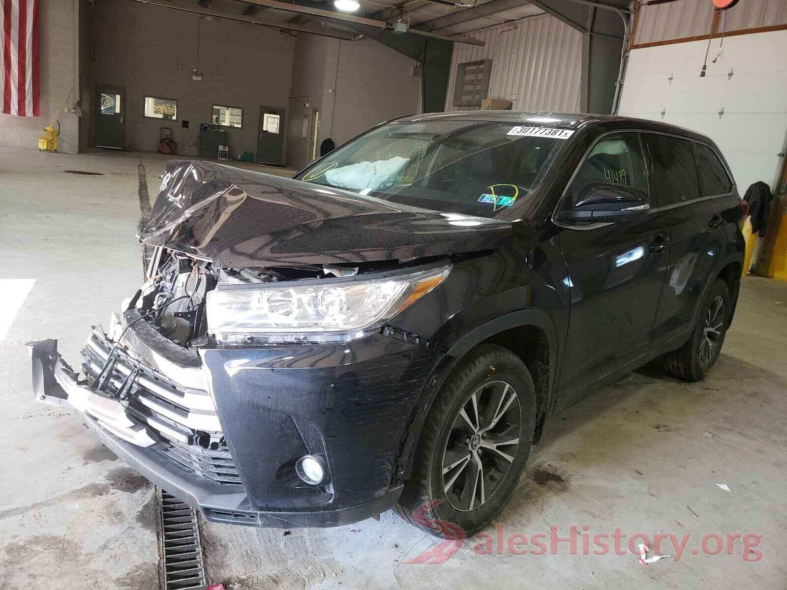 5TDBZRFH6KS949455 2019 TOYOTA HIGHLANDER