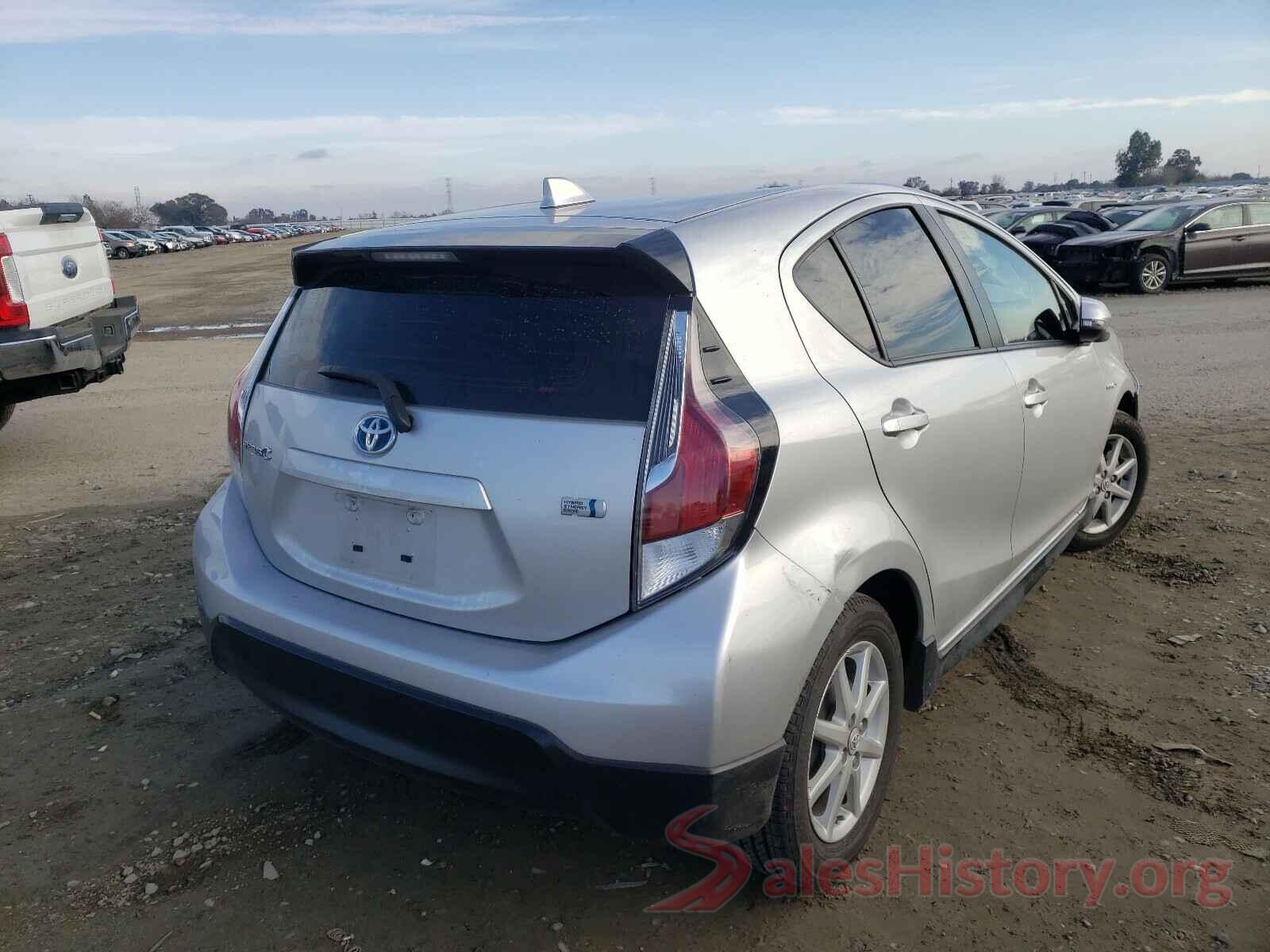 JTDKDTB37H1593688 2017 TOYOTA PRIUS