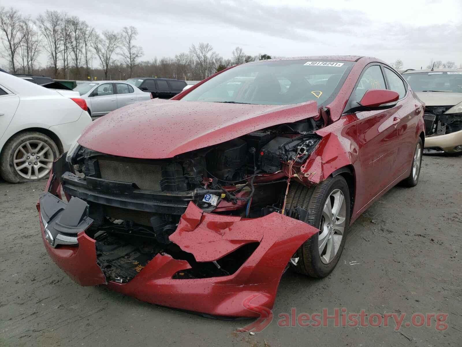 5NPDH4AE2GH669749 2016 HYUNDAI ELANTRA