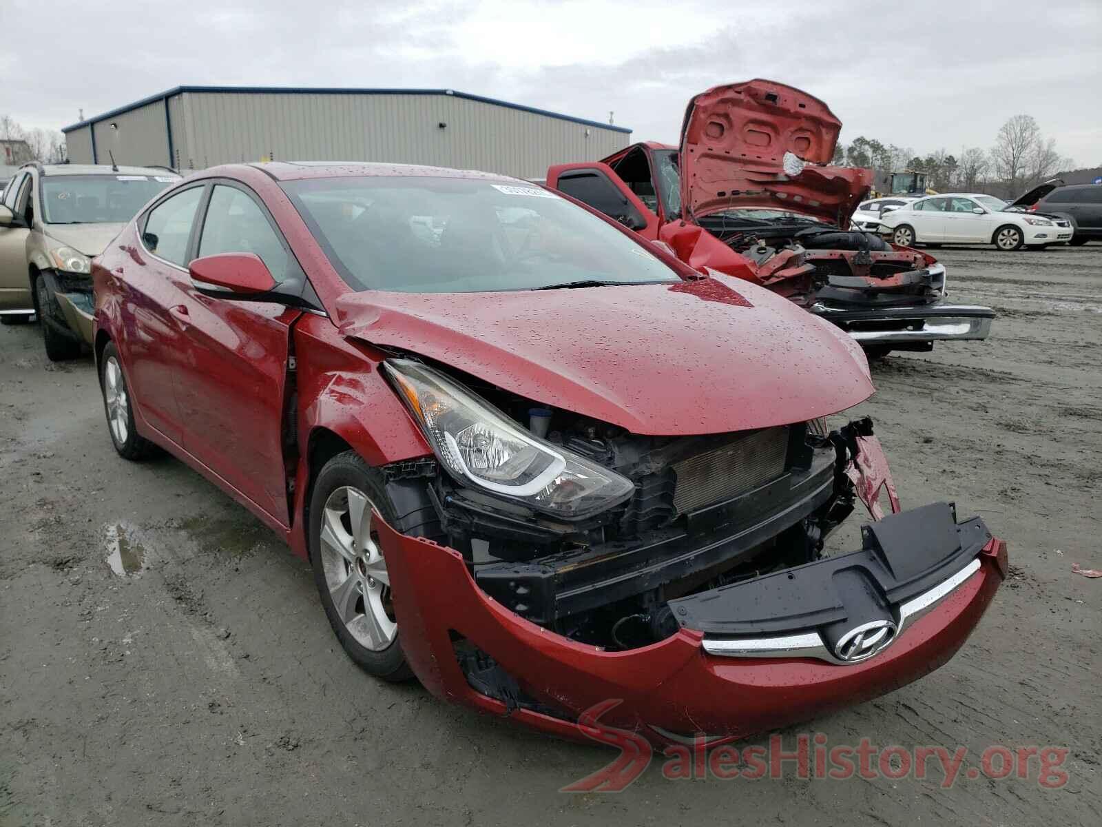 5NPDH4AE2GH669749 2016 HYUNDAI ELANTRA