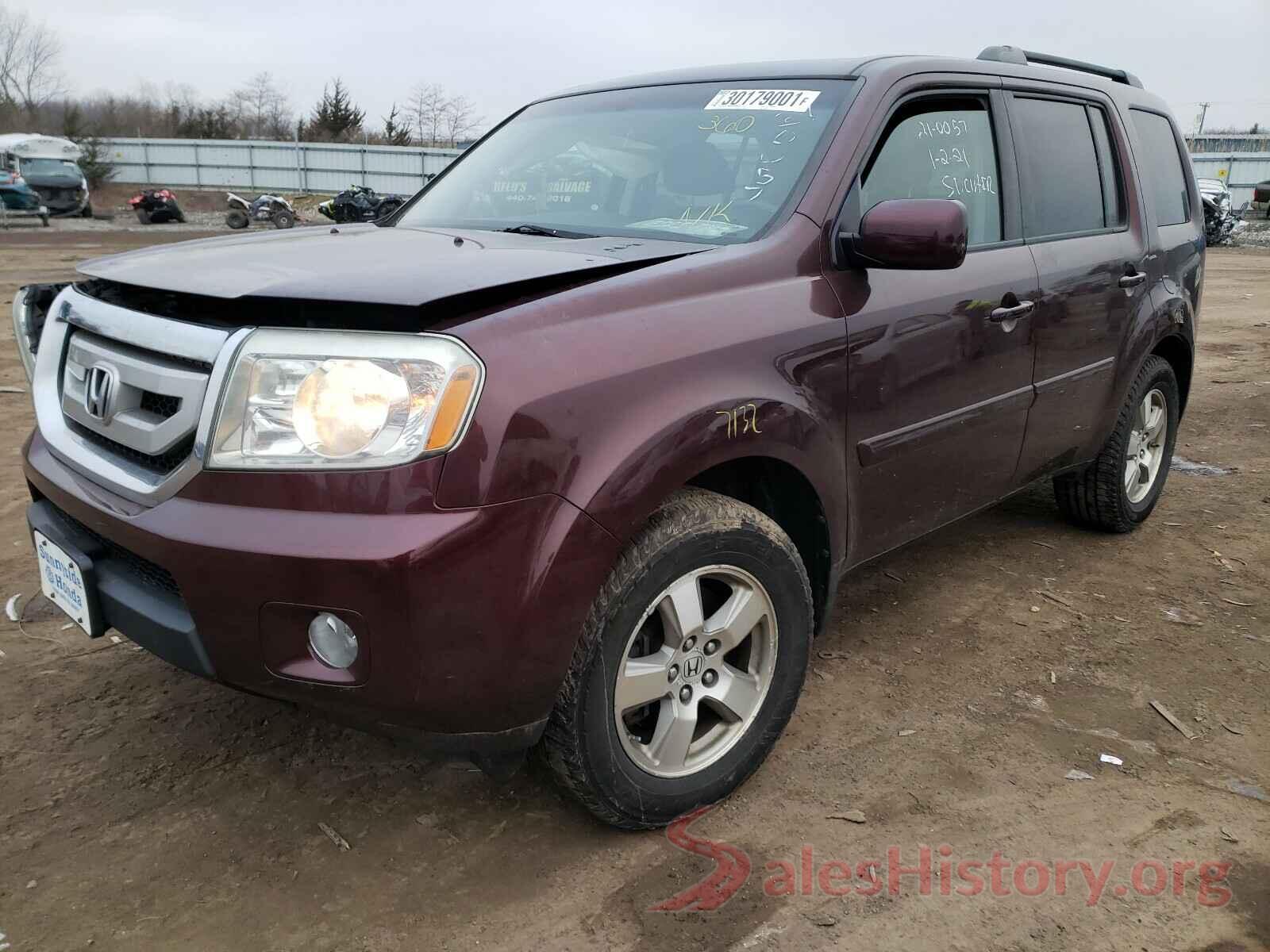 5XXGT4L39KG375440 2009 HONDA PILOT