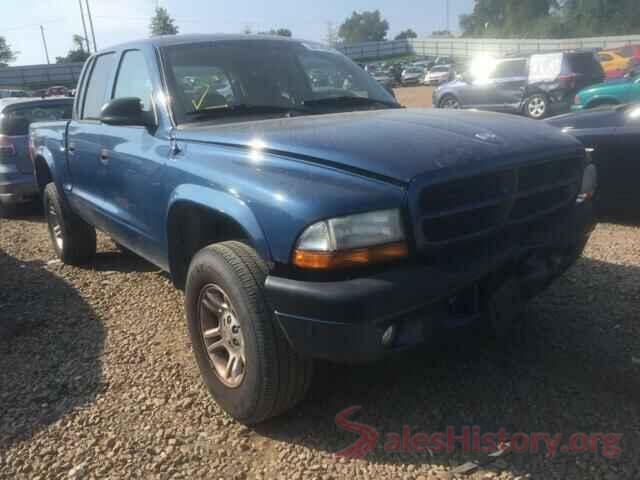 5XXGT4L31LG436992 2003 DODGE DAKOTA