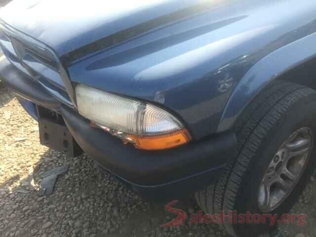 5XXGT4L31LG436992 2003 DODGE DAKOTA