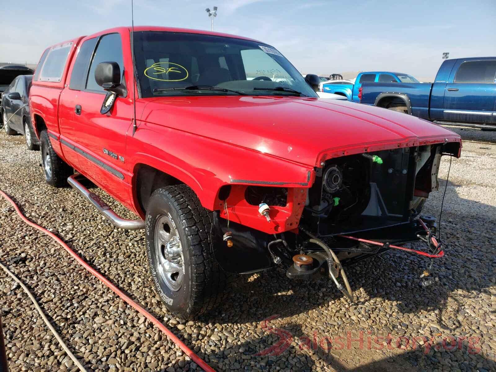 2T3W1RFV0LW058687 1998 DODGE RAM 1500