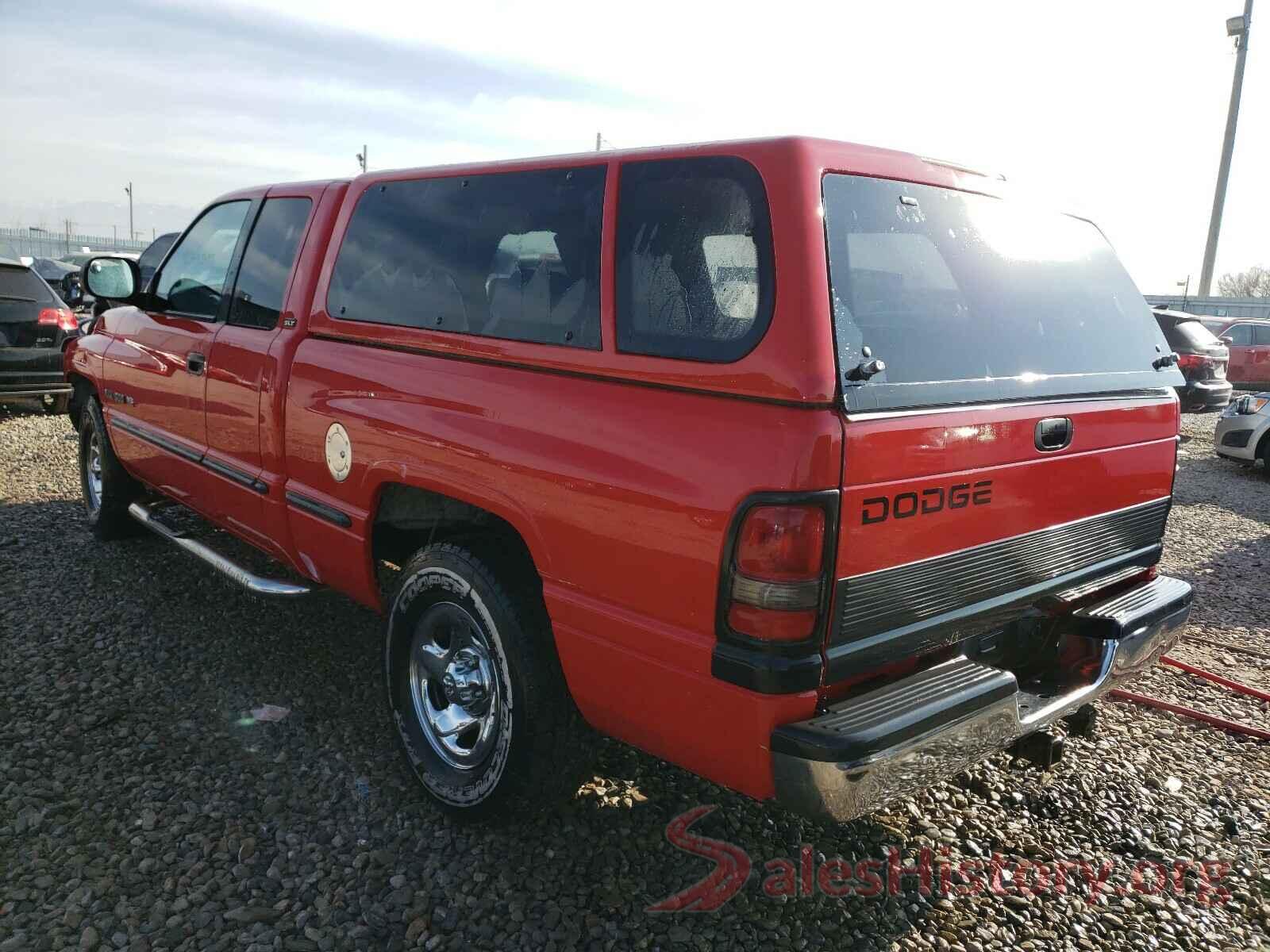 2T3W1RFV0LW058687 1998 DODGE RAM 1500