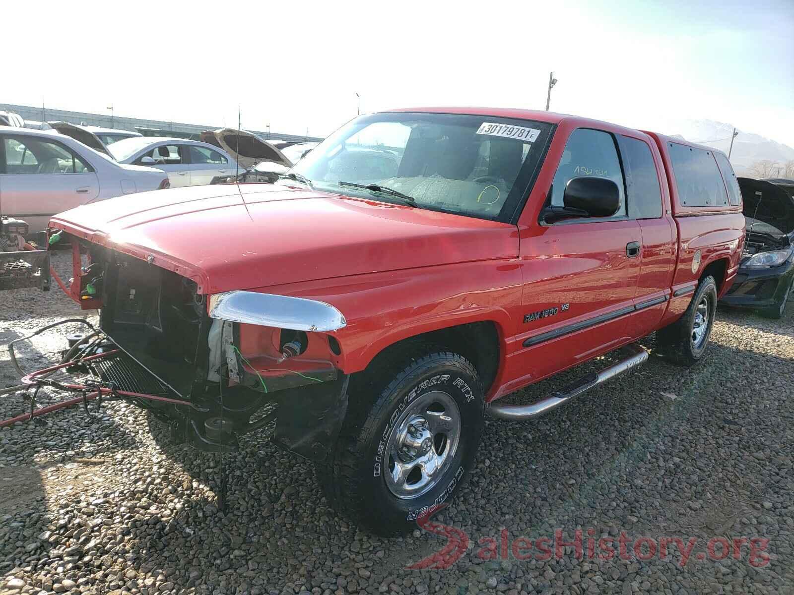 2T3W1RFV0LW058687 1998 DODGE RAM 1500