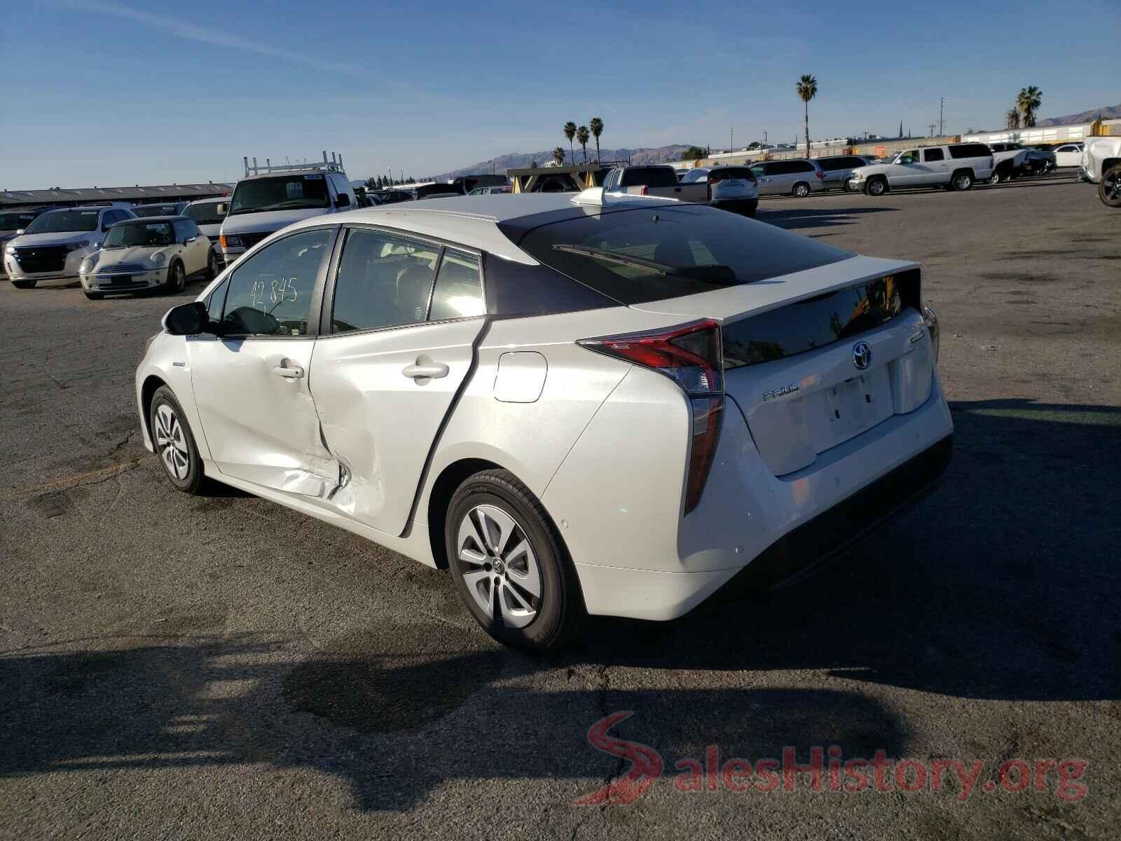 JTDKBRFU9J3063924 2018 TOYOTA PRIUS