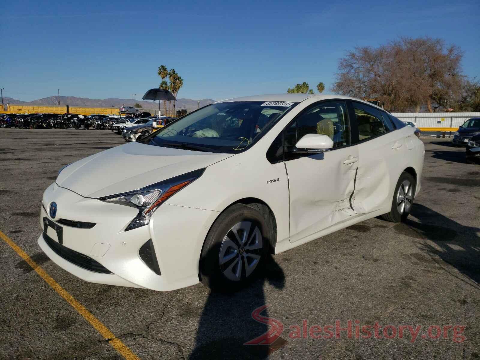 JTDKBRFU9J3063924 2018 TOYOTA PRIUS