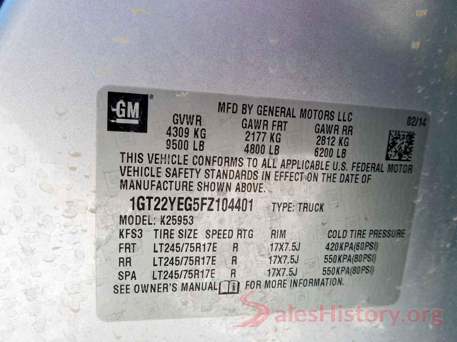 1N6ED0CF9LN720184 2015 GMC SIERRA