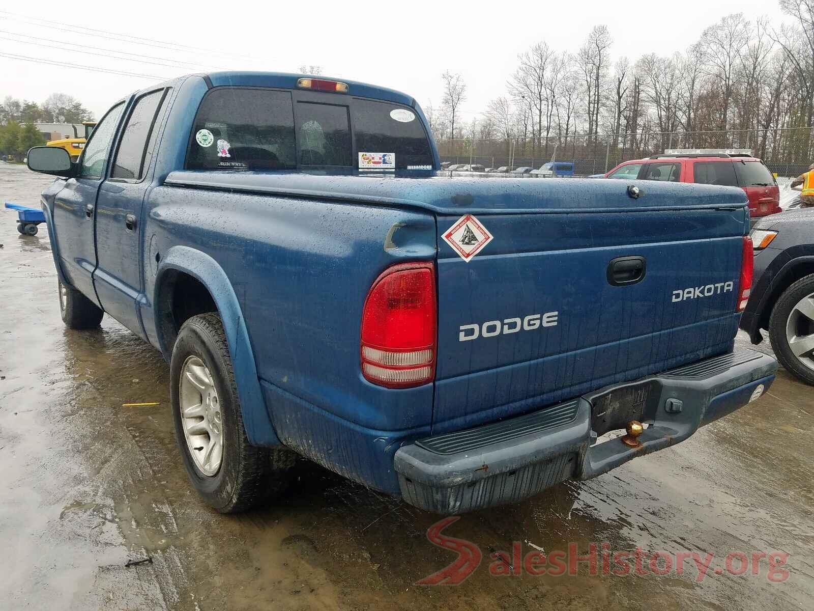 3C4PDCGG5KT750751 2003 DODGE DAKOTA