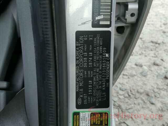 JA4AT5AA8LZ036299 2008 KIA RIO BASE