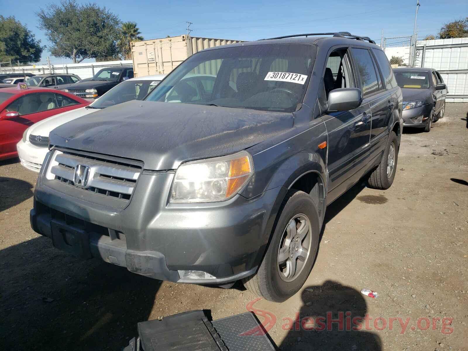 5NPD84LF9KH419066 2007 HONDA PILOT