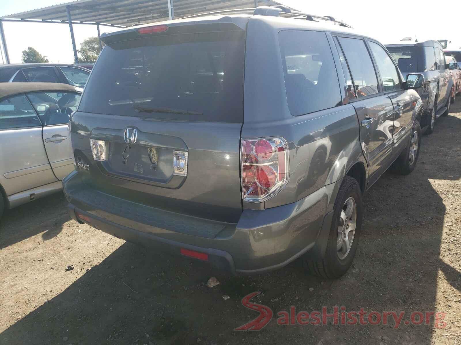 5NPD84LF9KH419066 2007 HONDA PILOT