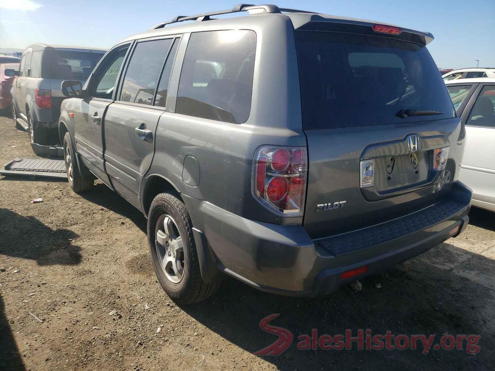 5NPD84LF9KH419066 2007 HONDA PILOT