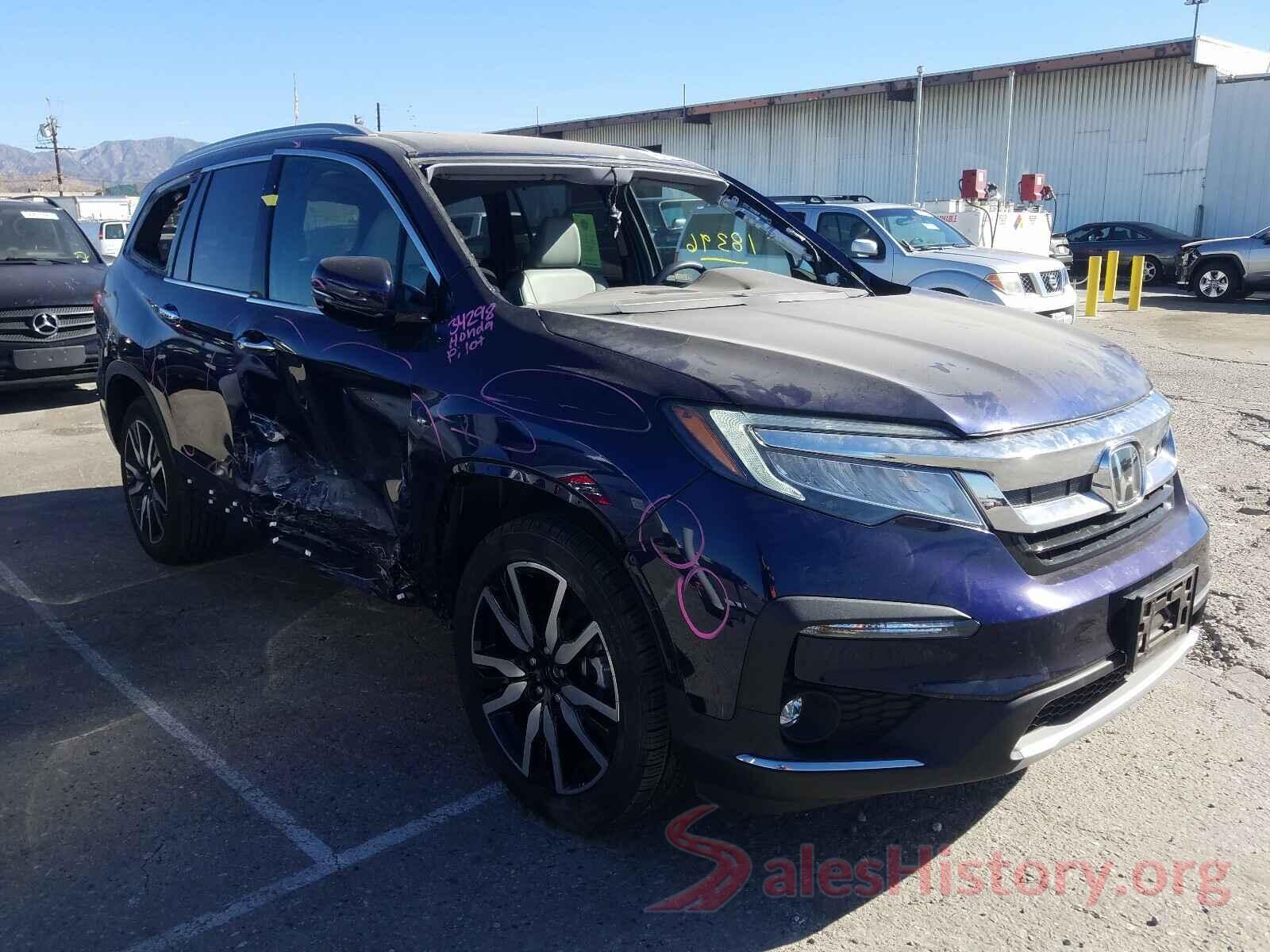 5FNYF5H68KB001733 2019 HONDA PILOT