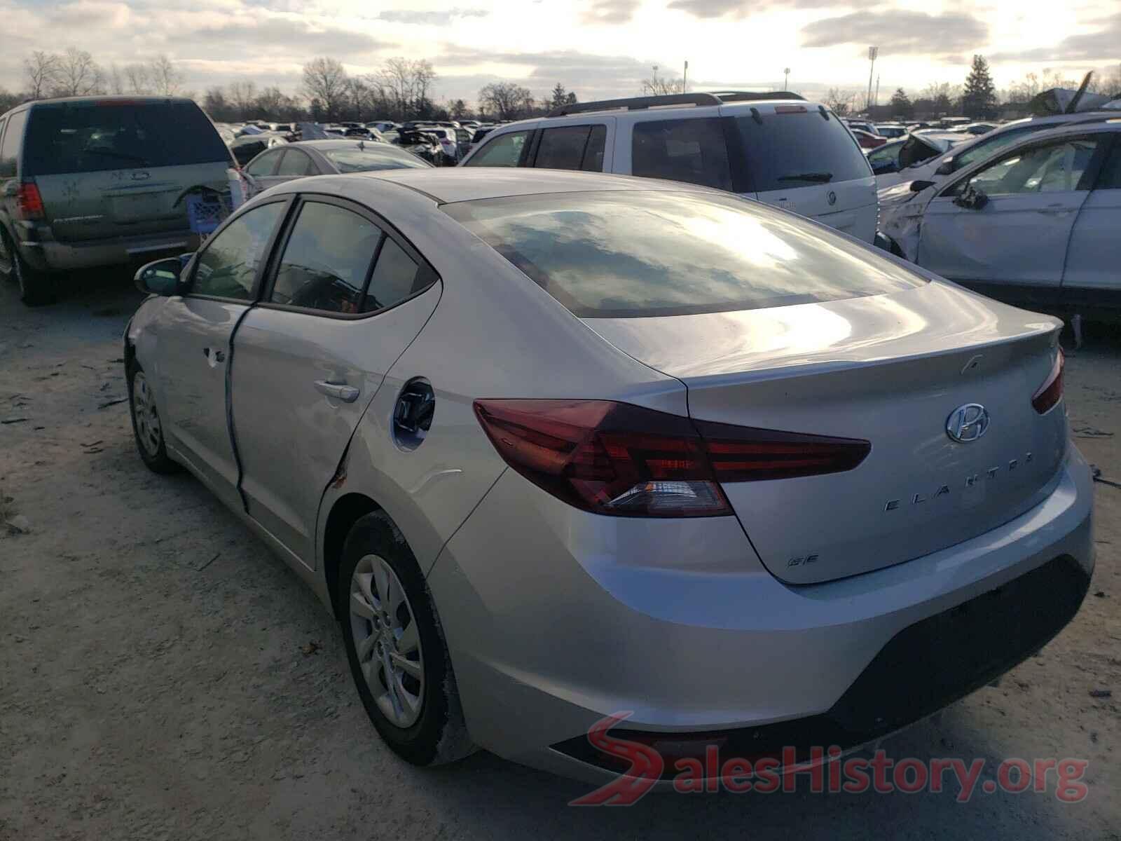 5NPD74LF9KH400651 2019 HYUNDAI ELANTRA