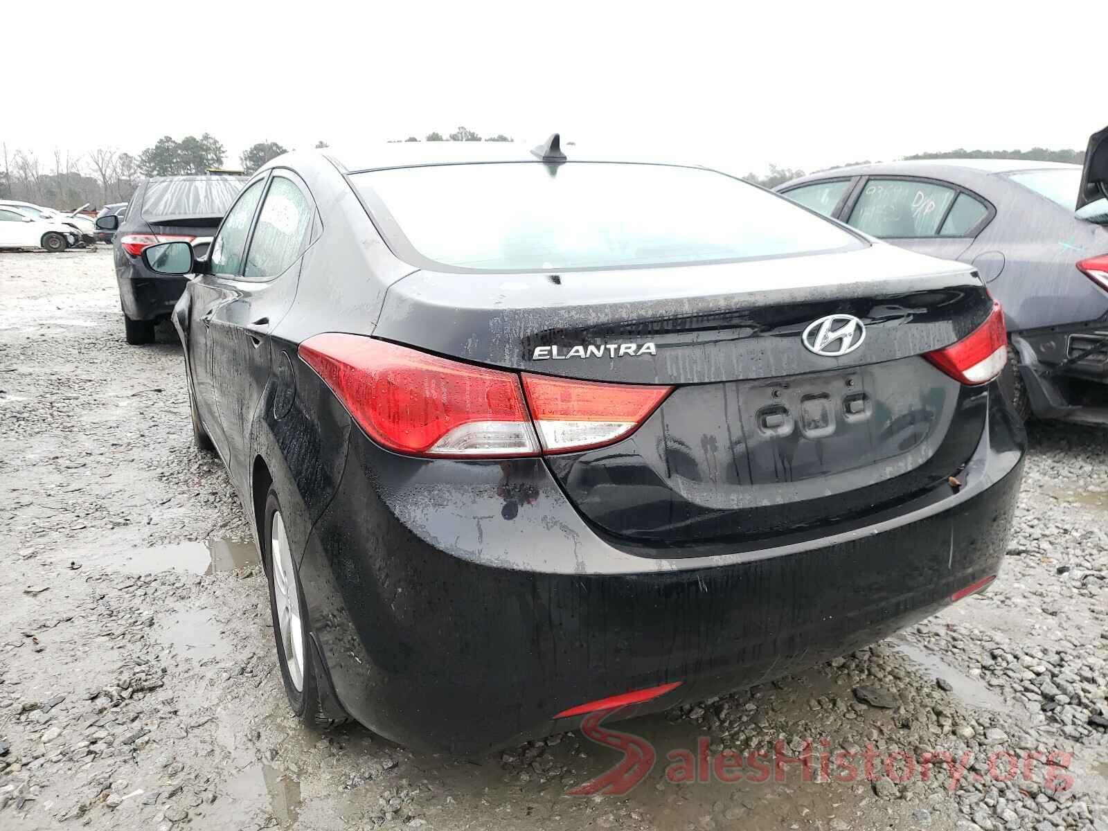 ZACCJBCT5GPD72045 2012 HYUNDAI ELANTRA