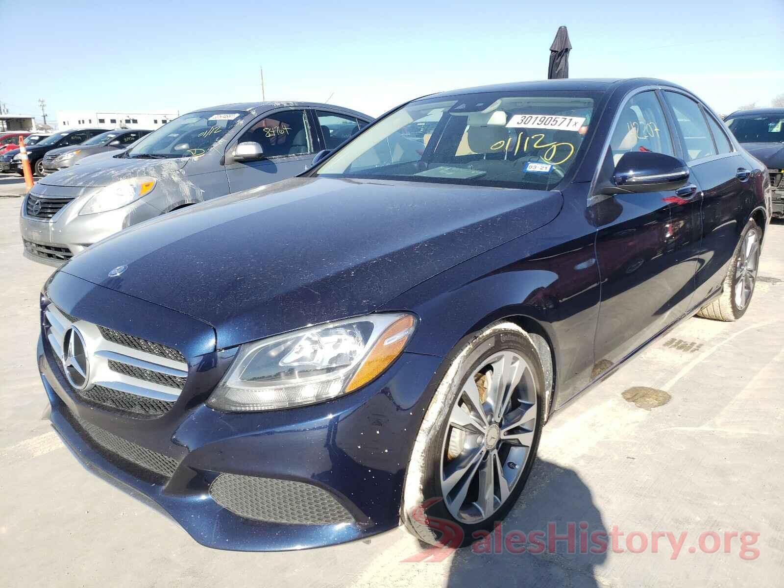 WDDWF4JBXGR142819 2016 MERCEDES-BENZ C CLASS