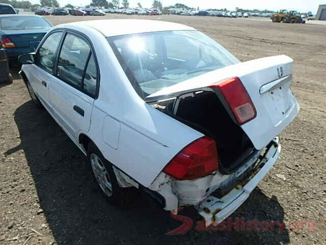 KNAGM4AD9G5099780 2001 HONDA CIVIC