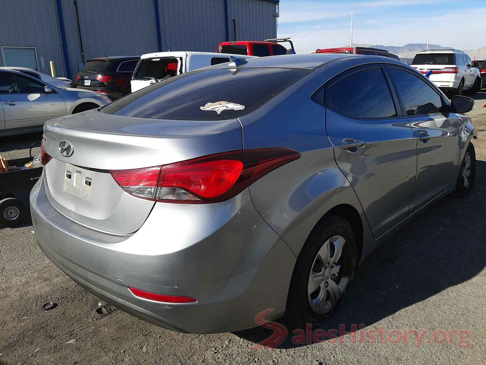 5NPDH4AE6GH739463 2016 HYUNDAI ELANTRA