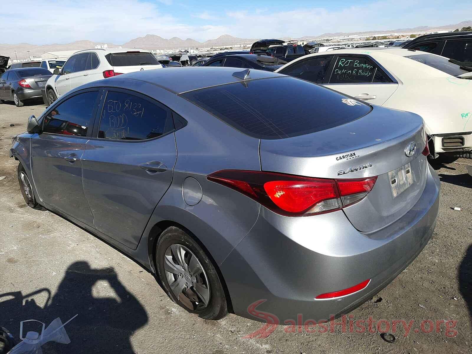 5NPDH4AE6GH739463 2016 HYUNDAI ELANTRA