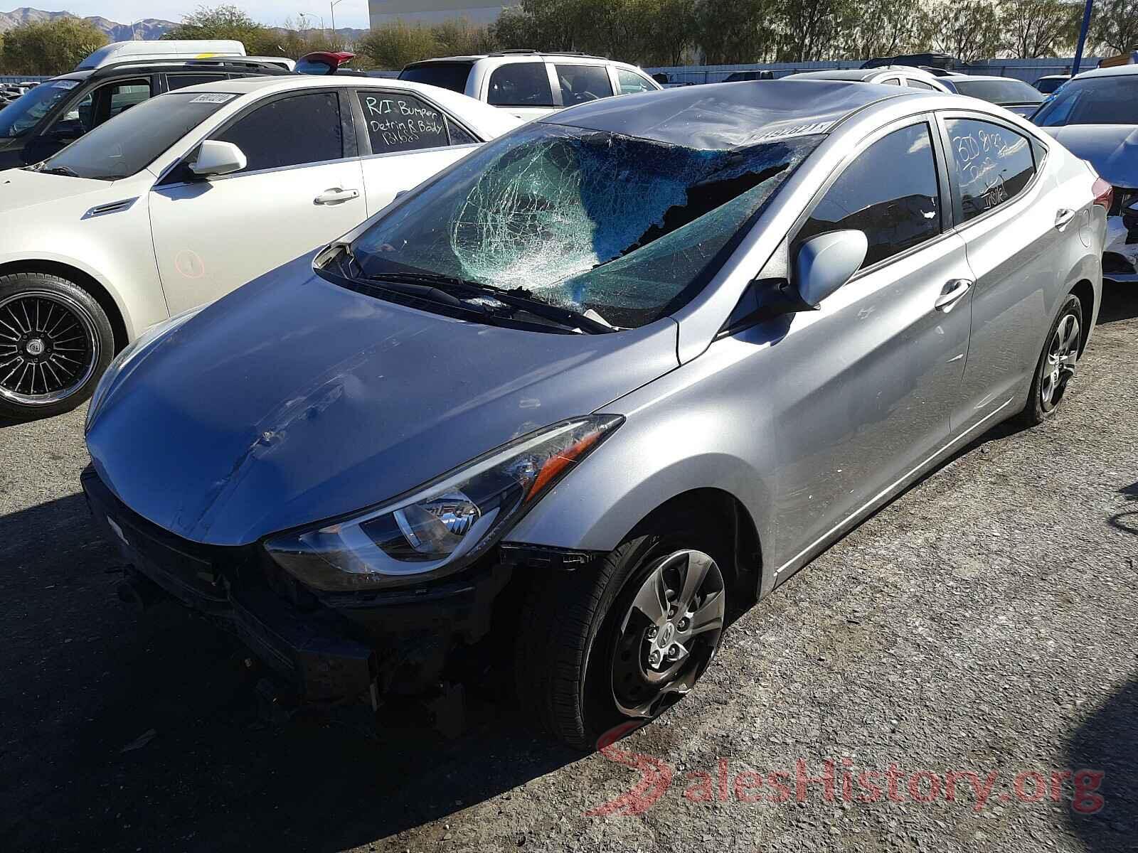 5NPDH4AE6GH739463 2016 HYUNDAI ELANTRA