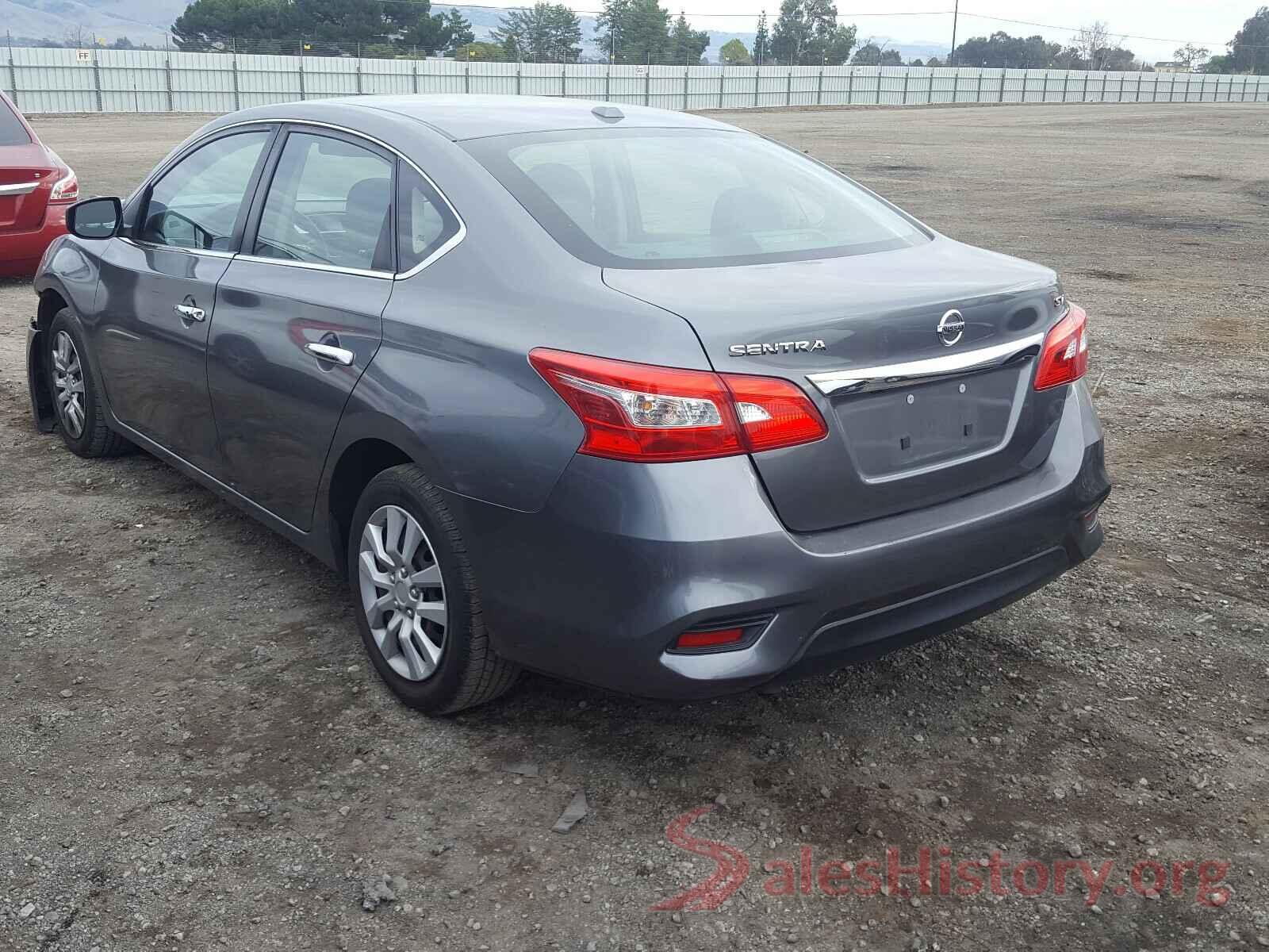 3N1AB7AP9HL702354 2017 NISSAN SENTRA