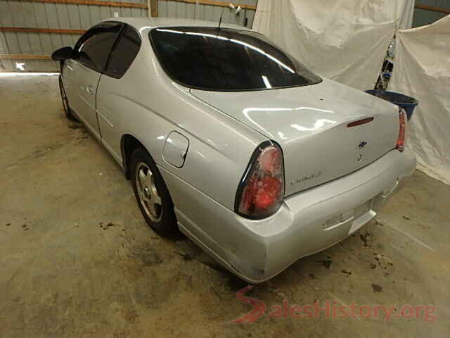 1FADP3K2XGL276682 2004 CHEVROLET MONTECARLO