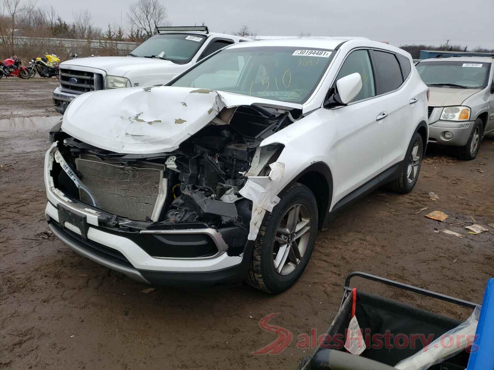 5NMZT3LB7HH022411 2017 HYUNDAI SANTA FE