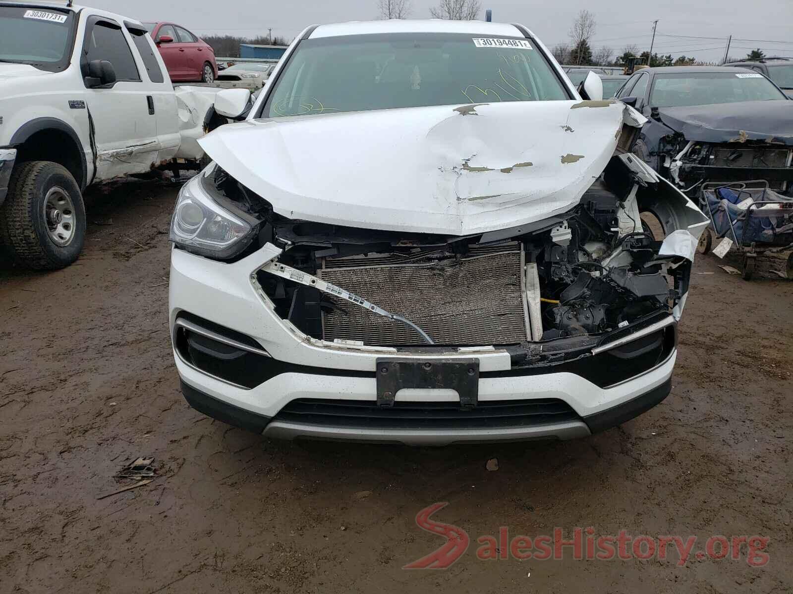 5NMZT3LB7HH022411 2017 HYUNDAI SANTA FE