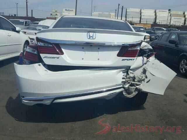 5N1AZ2BJ6LN101610 2017 HONDA ACCORD