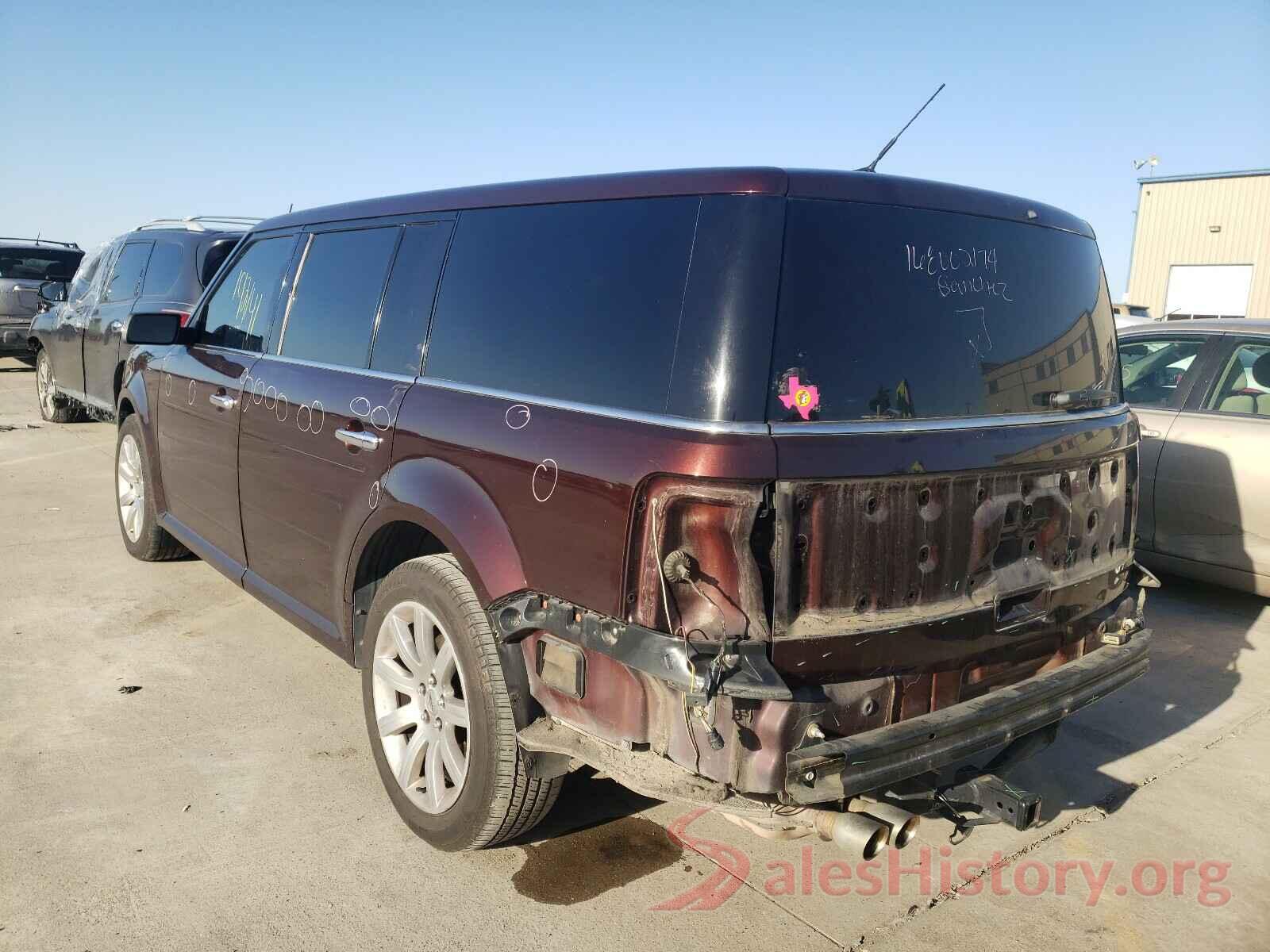 3KPFK4A71HE114437 2010 FORD FLEX