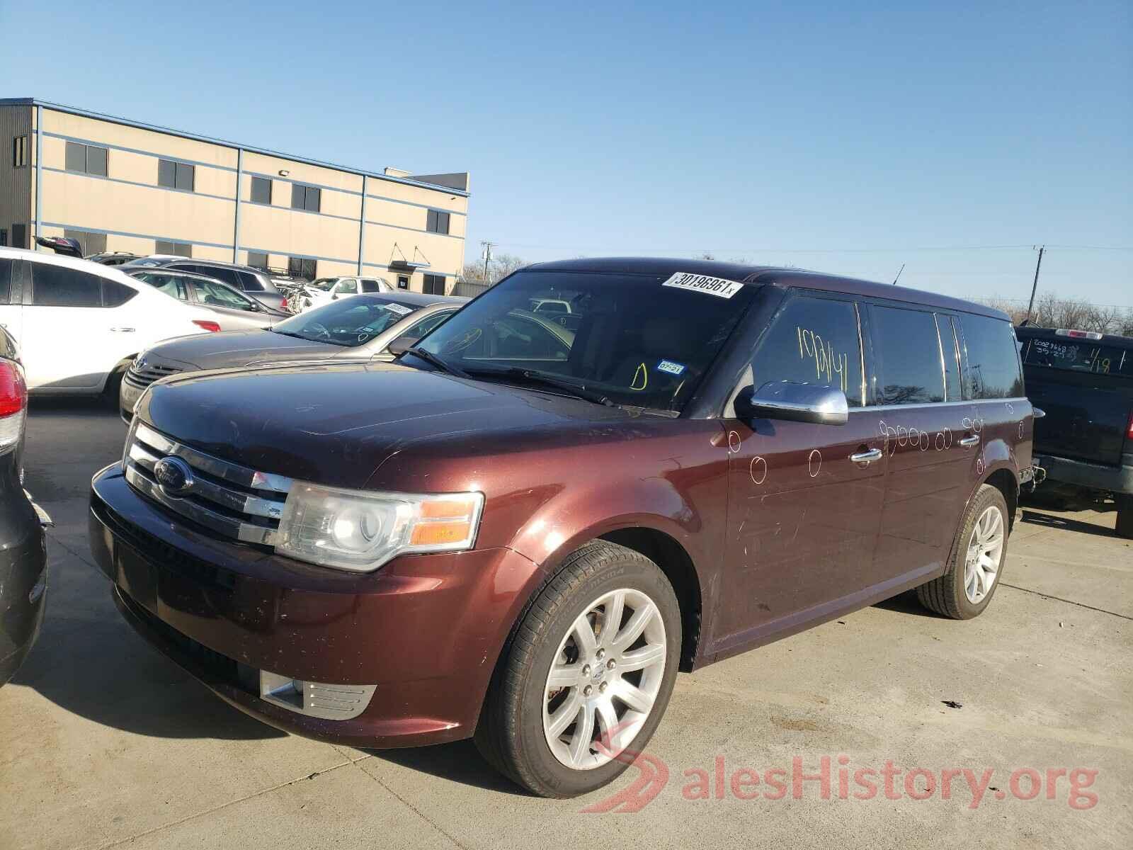 3KPFK4A71HE114437 2010 FORD FLEX