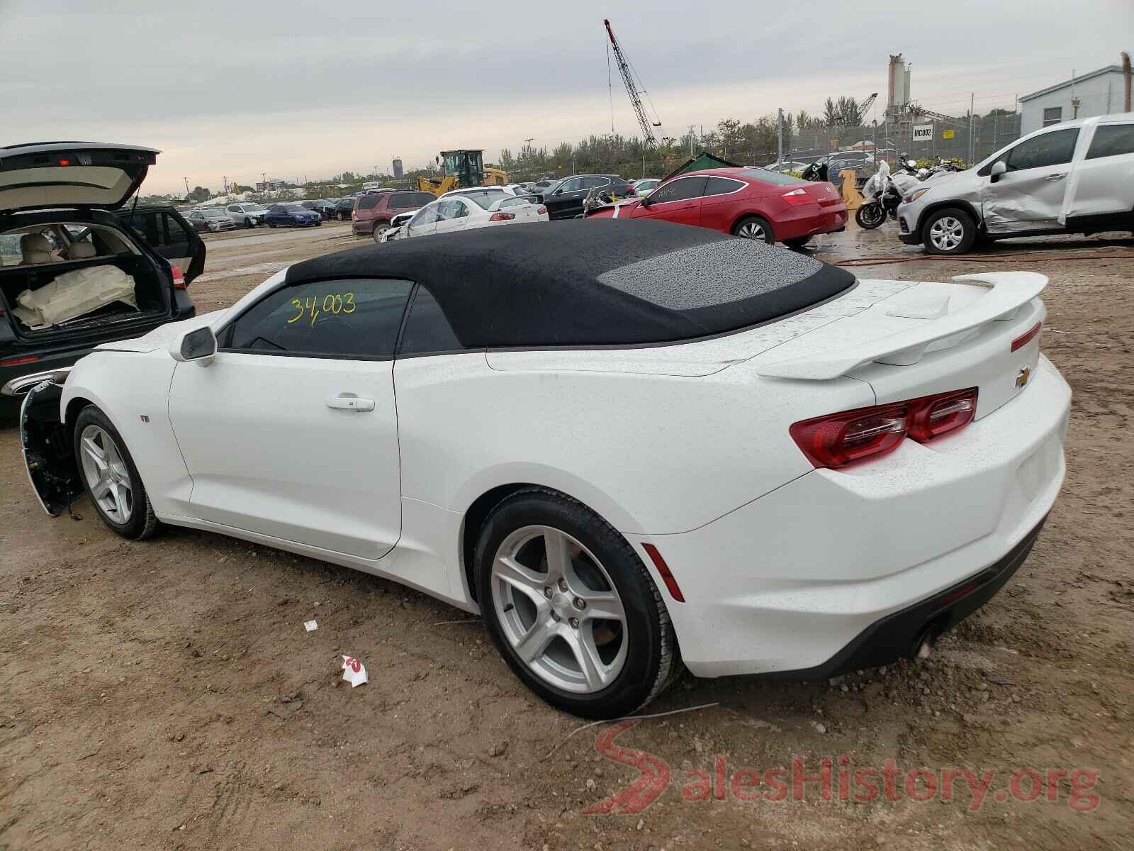 1G1FB3DS2K0127796 2019 CHEVROLET CAMARO