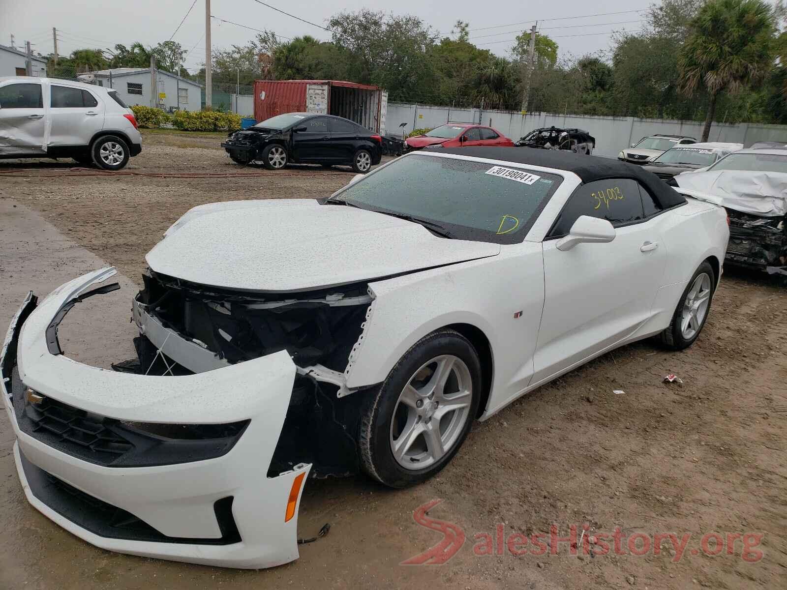 1G1FB3DS2K0127796 2019 CHEVROLET CAMARO