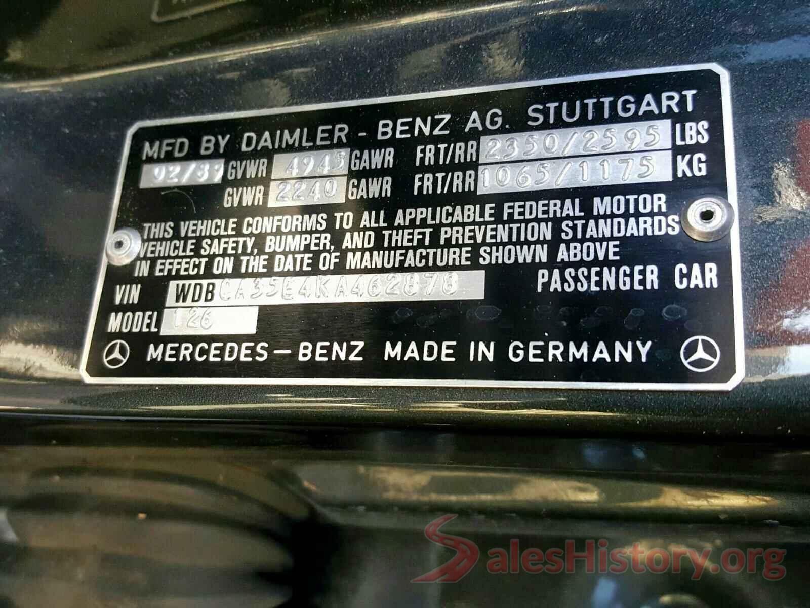 5TDYK3DC4GS766159 1989 MERCEDES-BENZ ALL OTHER