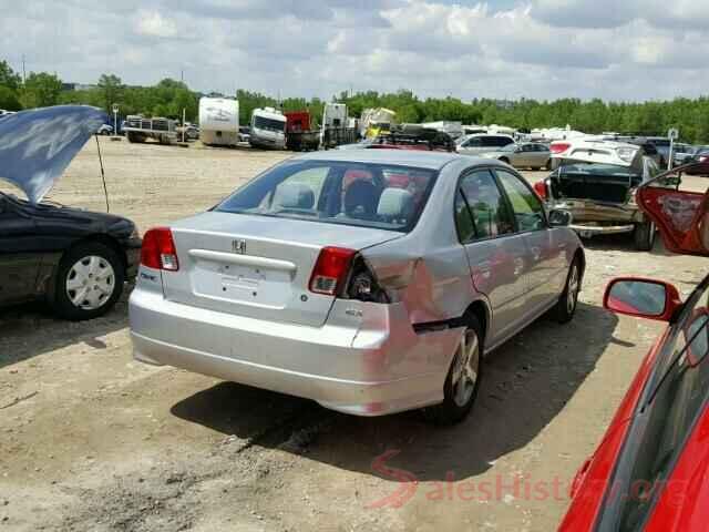 1VWBS7A35GC061905 2004 HONDA CIVIC