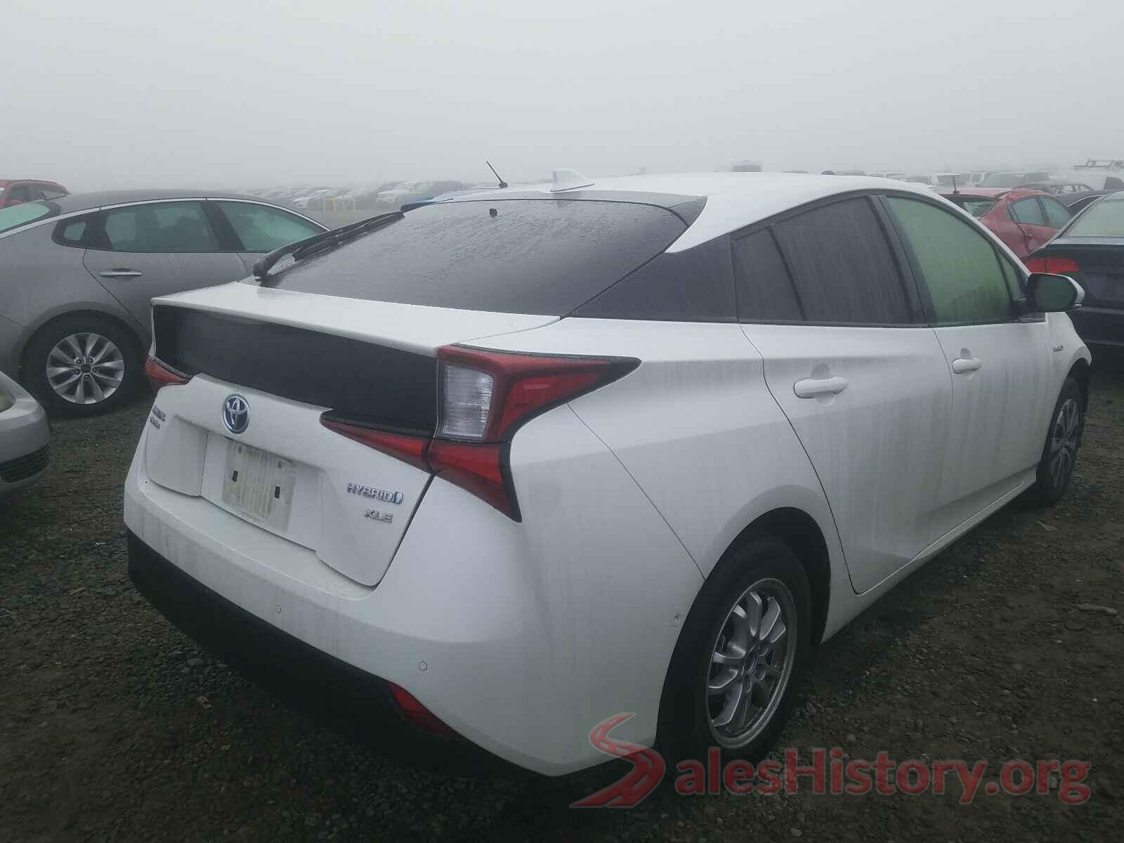 JTDL9RFUXK3002020 2019 TOYOTA PRIUS