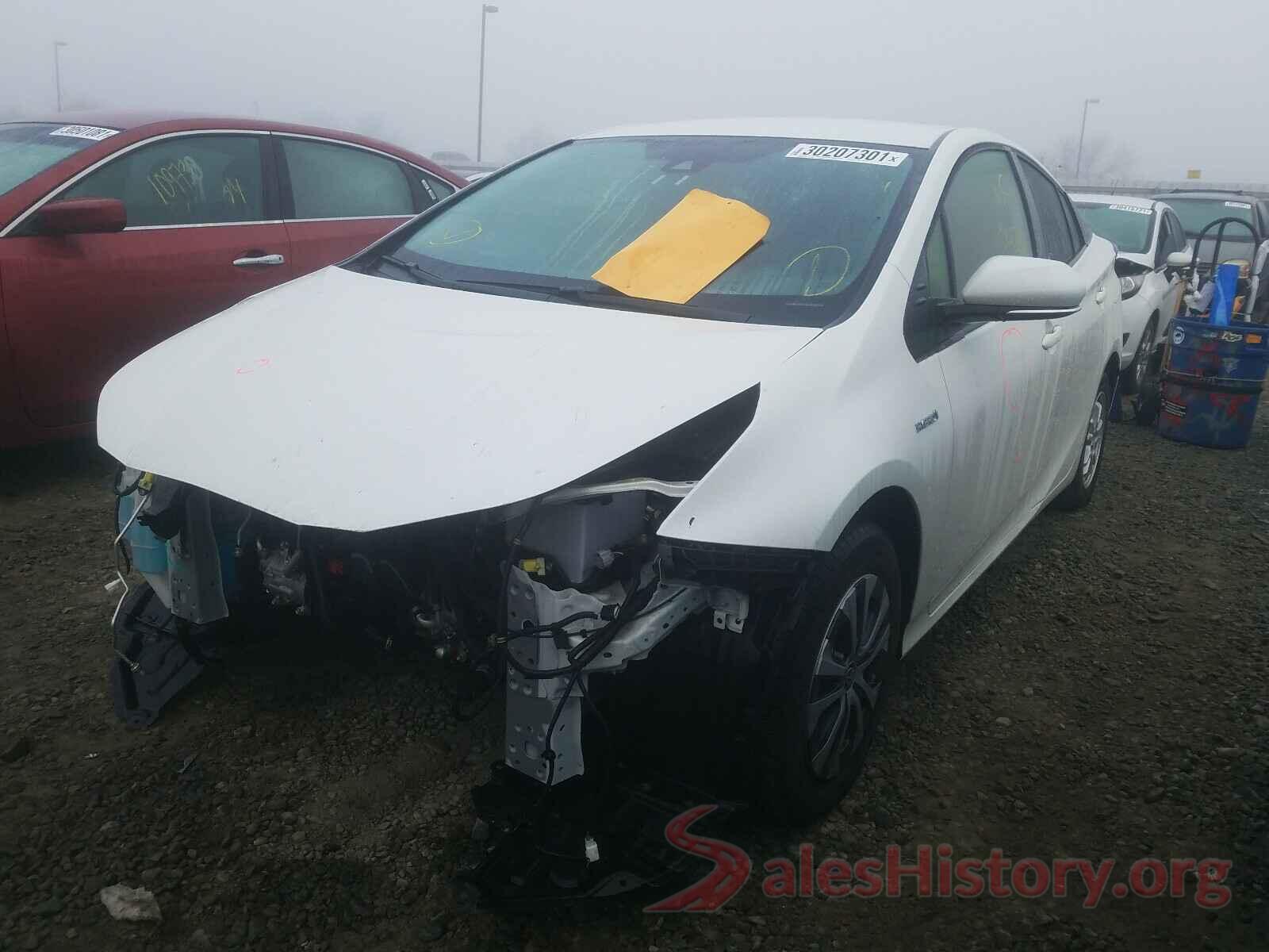 JTDL9RFUXK3002020 2019 TOYOTA PRIUS