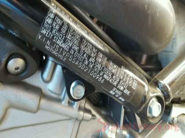 JS1VP55A5D2100986 2013 SUZUKI SV650