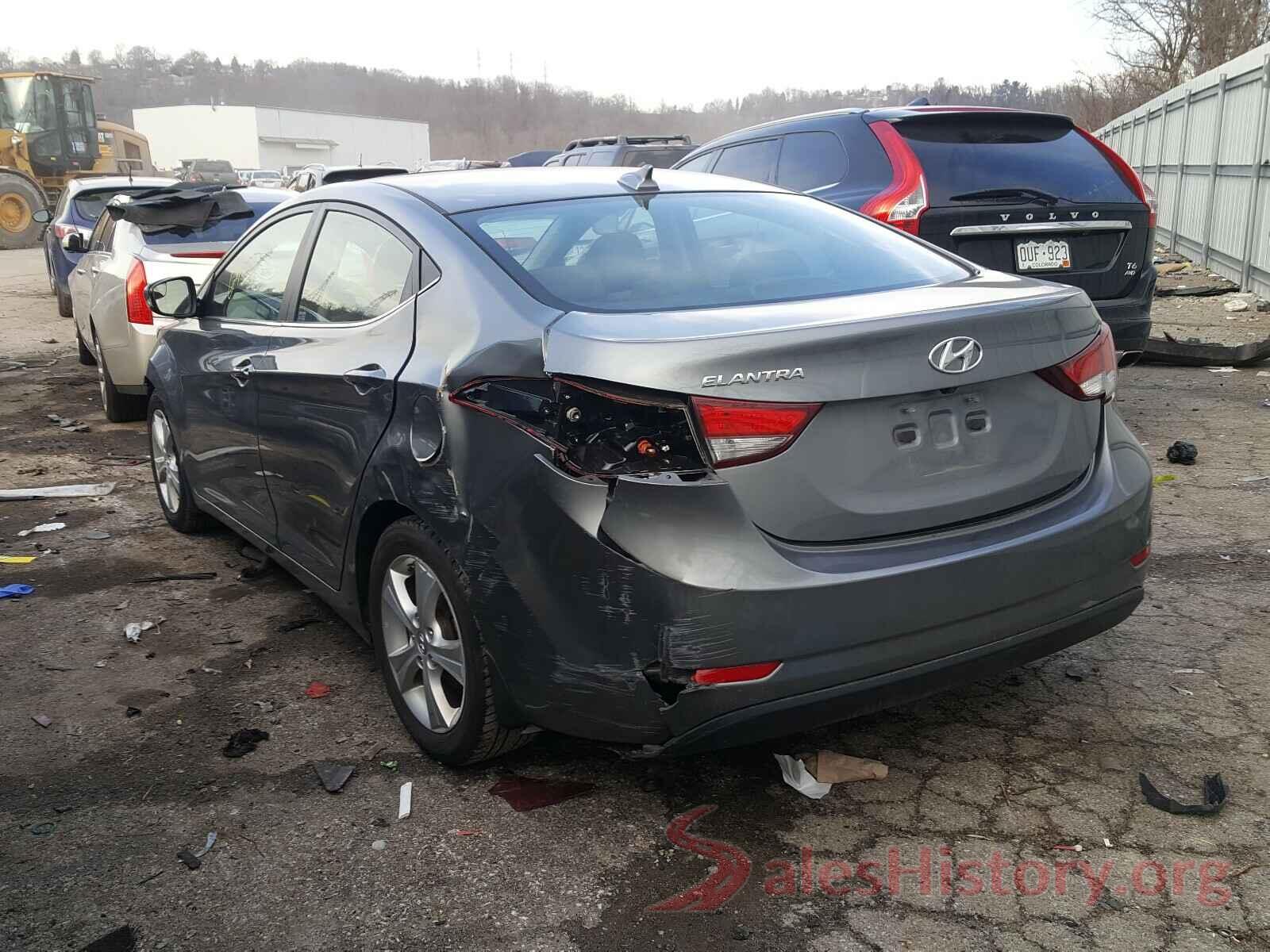 KMHDH4AE2GU574660 2016 HYUNDAI ELANTRA