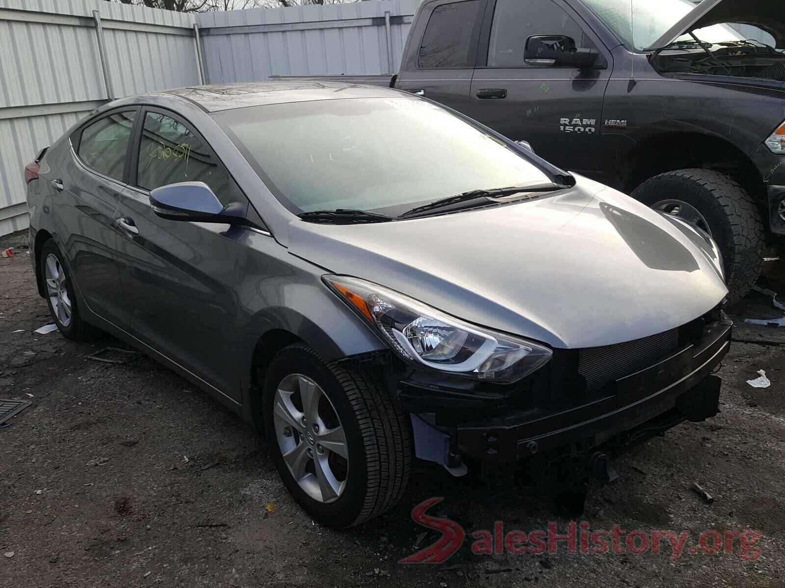 KMHDH4AE2GU574660 2016 HYUNDAI ELANTRA